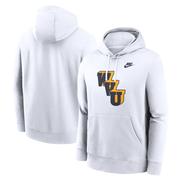 West Virginia Nike Legacy Logo Club Fleece Hoodie